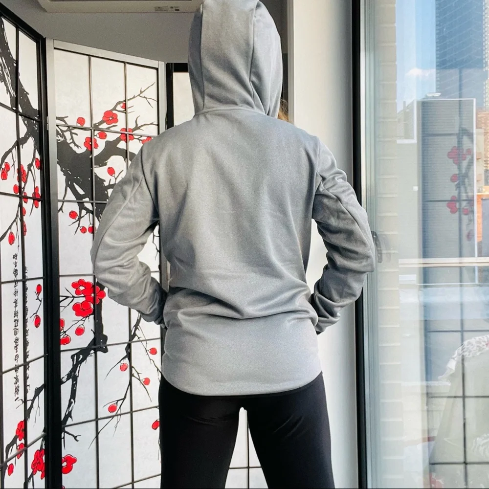 Nike NBA League Nike Hood Ribbed Textured Fleeced Jacket